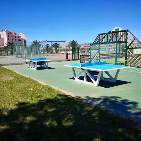 T2 En Rdc Avec Terrasse, Piscine, Et Parking - Fr-1-195-47 Apartment Le Barcares